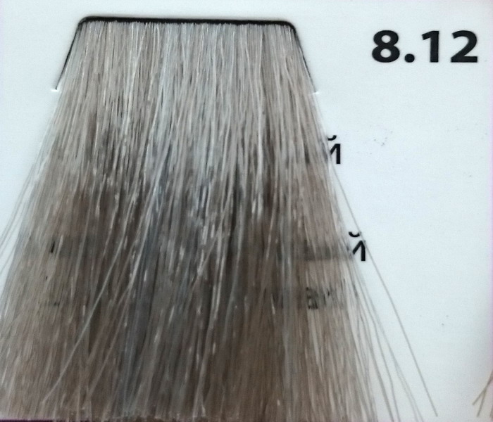 Крем-краска уход для волос 8.12 Светло-русый пепельно-перламутровый ,100 мл. от магазина HairKiss