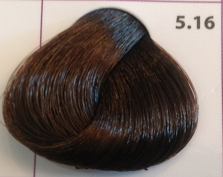 Крем-краска уход для волос 5.16 Светлый шатен пепельно-фиолетовый, 100 мл. от магазина HairKiss
