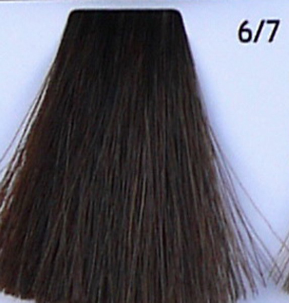 Стойкая крем-краска для волос 6.7 Темно-русый шоколадный, 100 мл. от магазина HairKiss